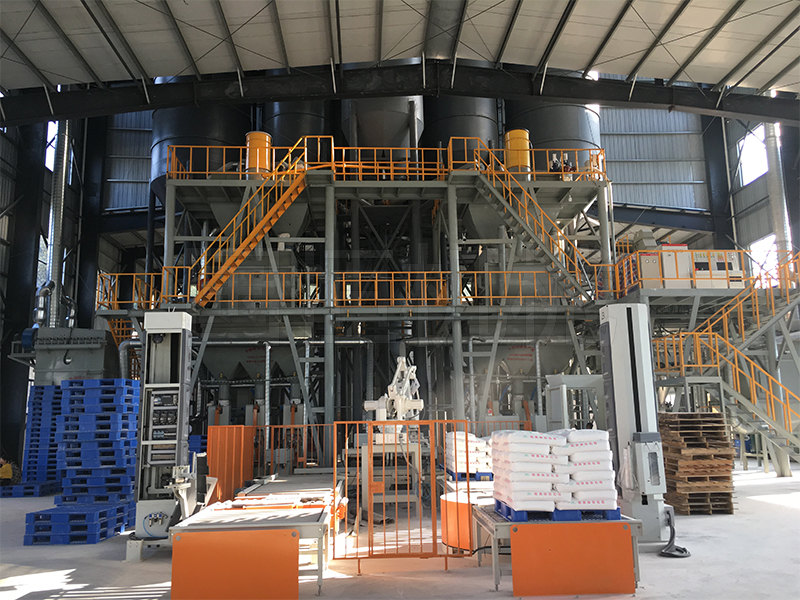 石膏砂漿生產(chǎn)線的實際應用技術(shù)特點是什么？